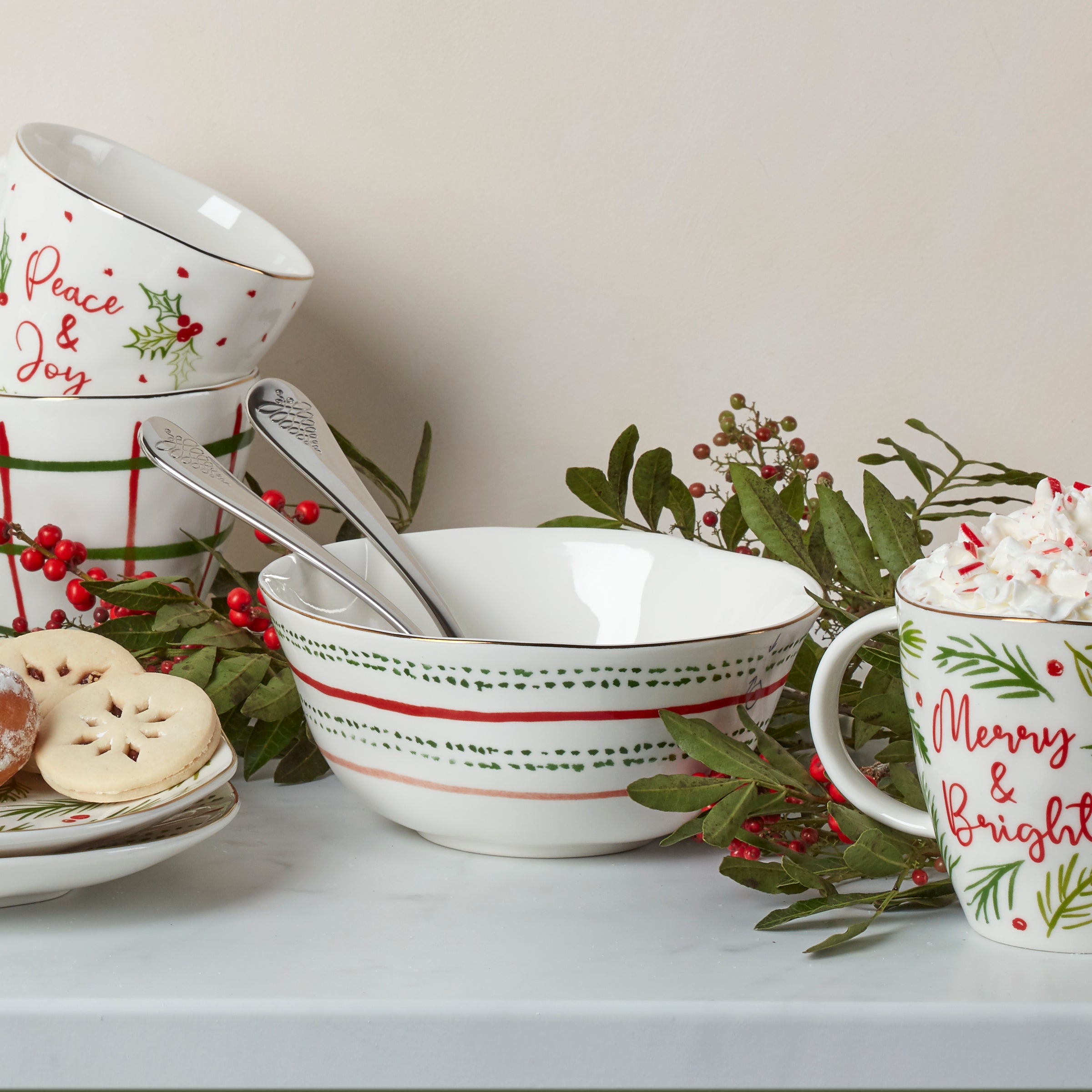 "Bayberry All-Purpose Bowls, Set of 4"
