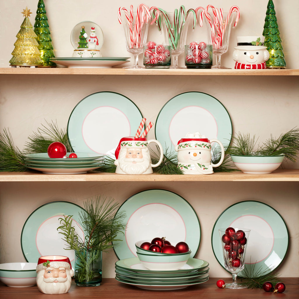 Make It Pop All-Purpose Bowls - Set of 4 - Green/Pink