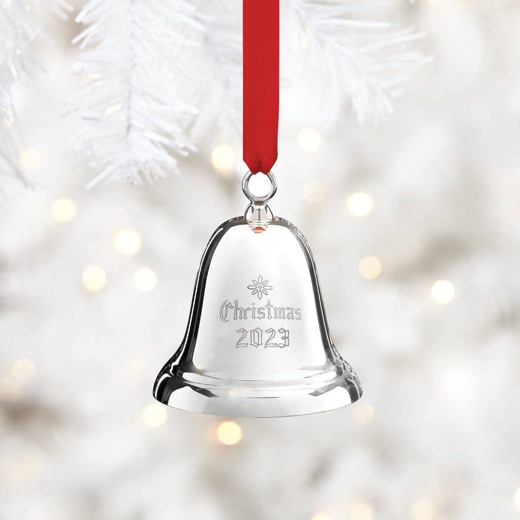 2023 39th Annual Christmas Sterling Silver Bell Ornament