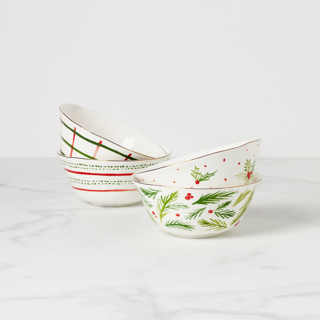 "Bayberry All-Purpose Bowls, Set of 4"