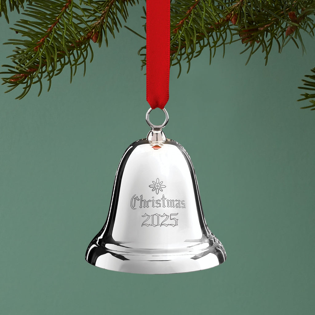 2025 Annual Christmas Bell Sterling Ornament