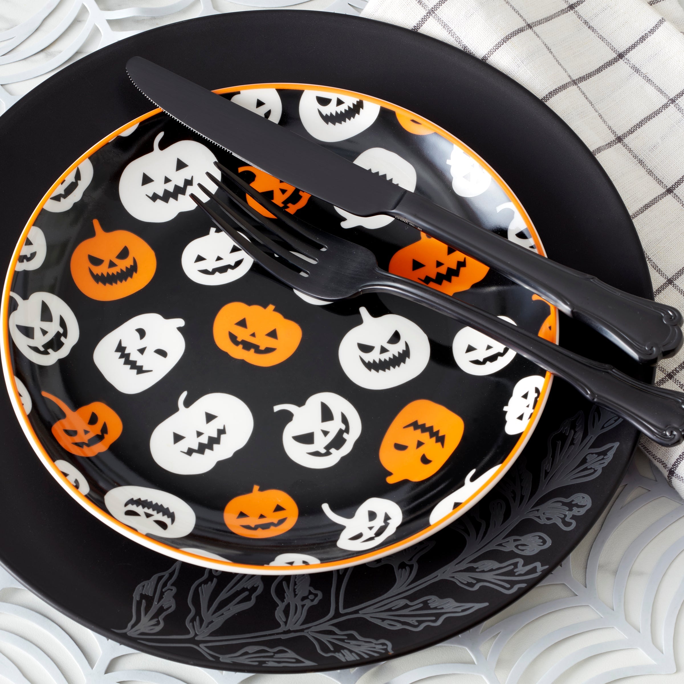 Vintro Halloween Accent Plates - Set of 4