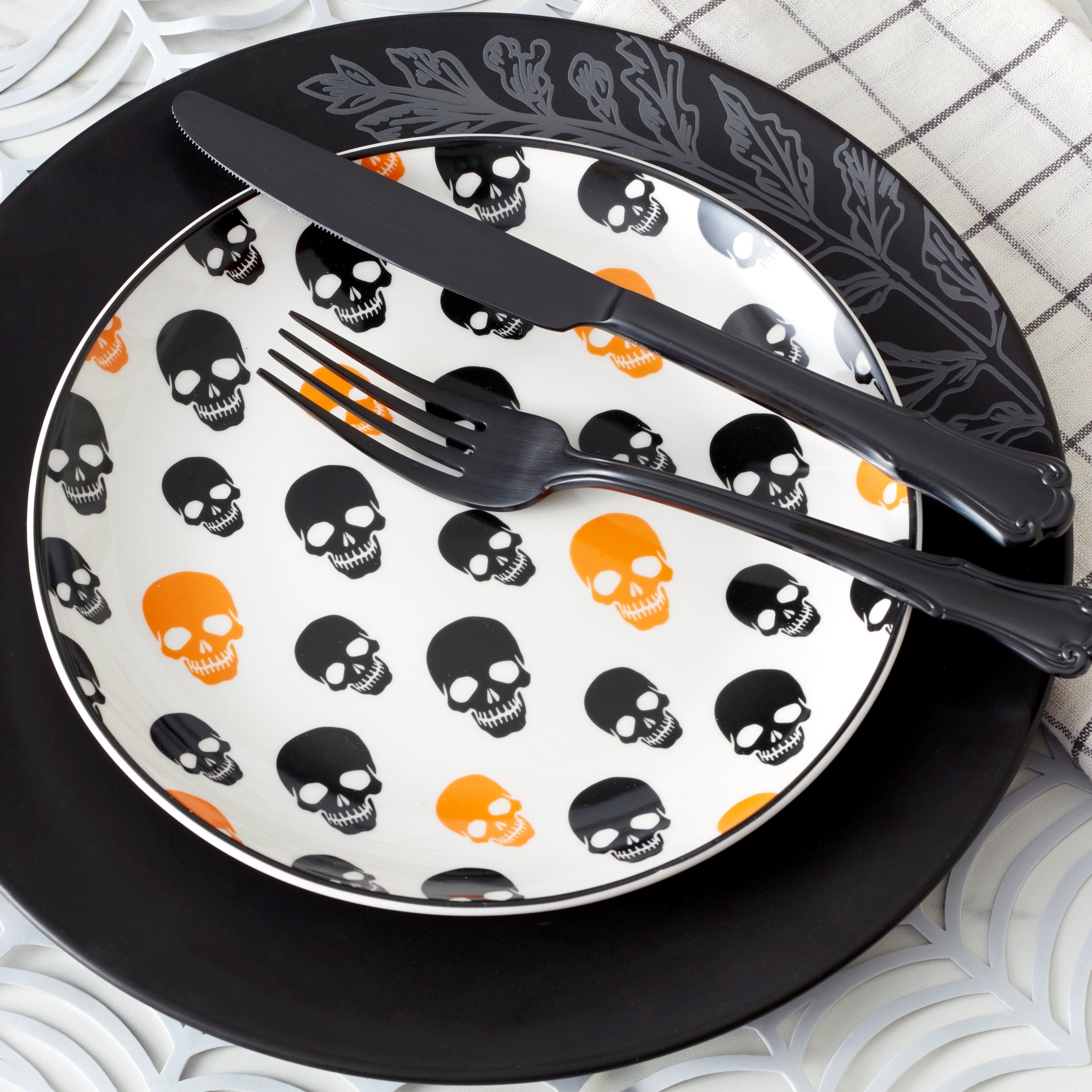 Vintro Halloween Accent Plates - Set of 4