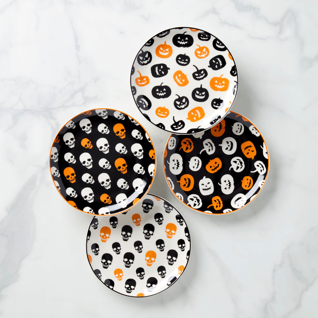 Vintro Halloween Accent Plates - Set of 4