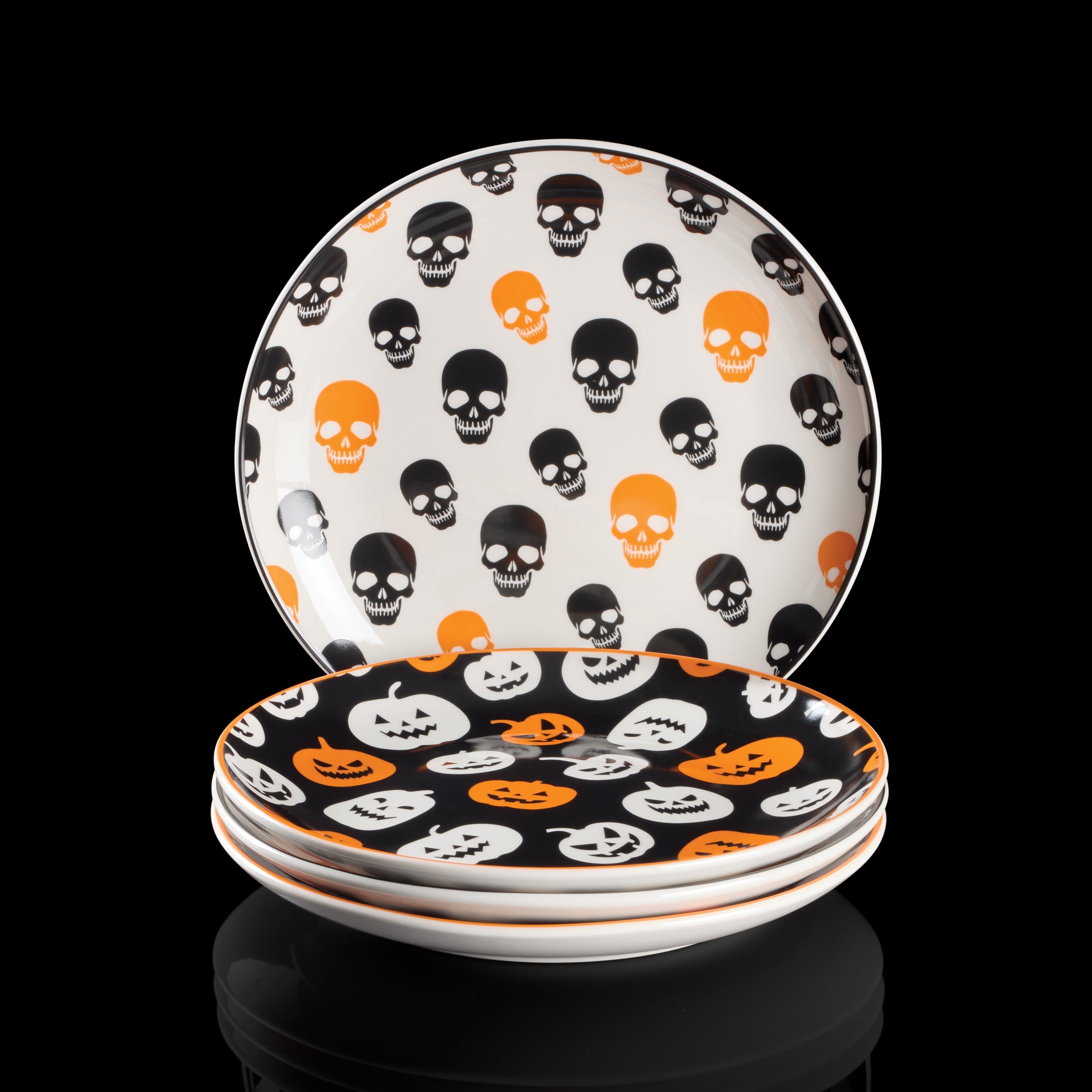 Vintro Halloween Accent Plates - Set of 4