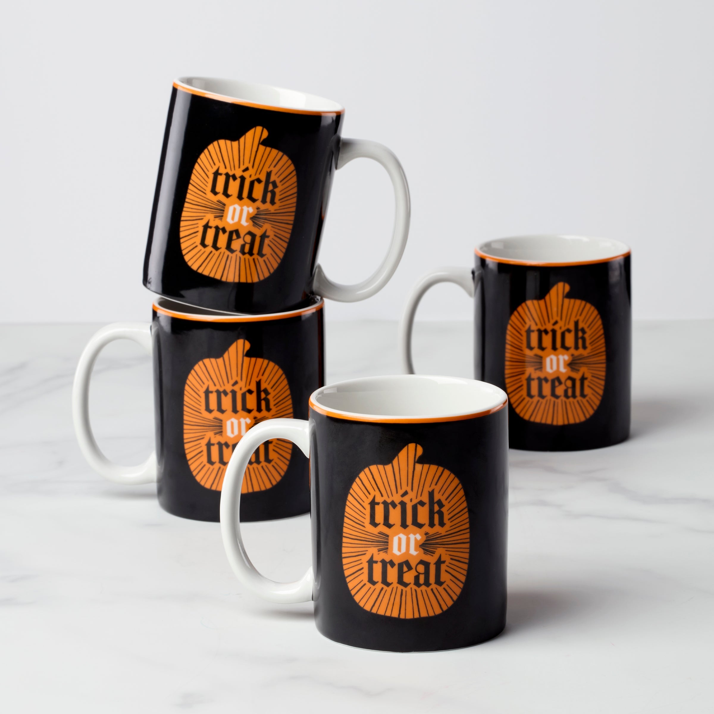 Vintro Halloween Mugs - Set of 4