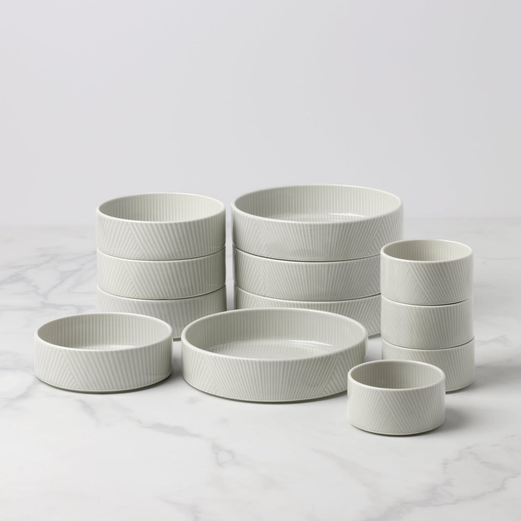 Modulus Vapor 12-Piece Bowl Set
