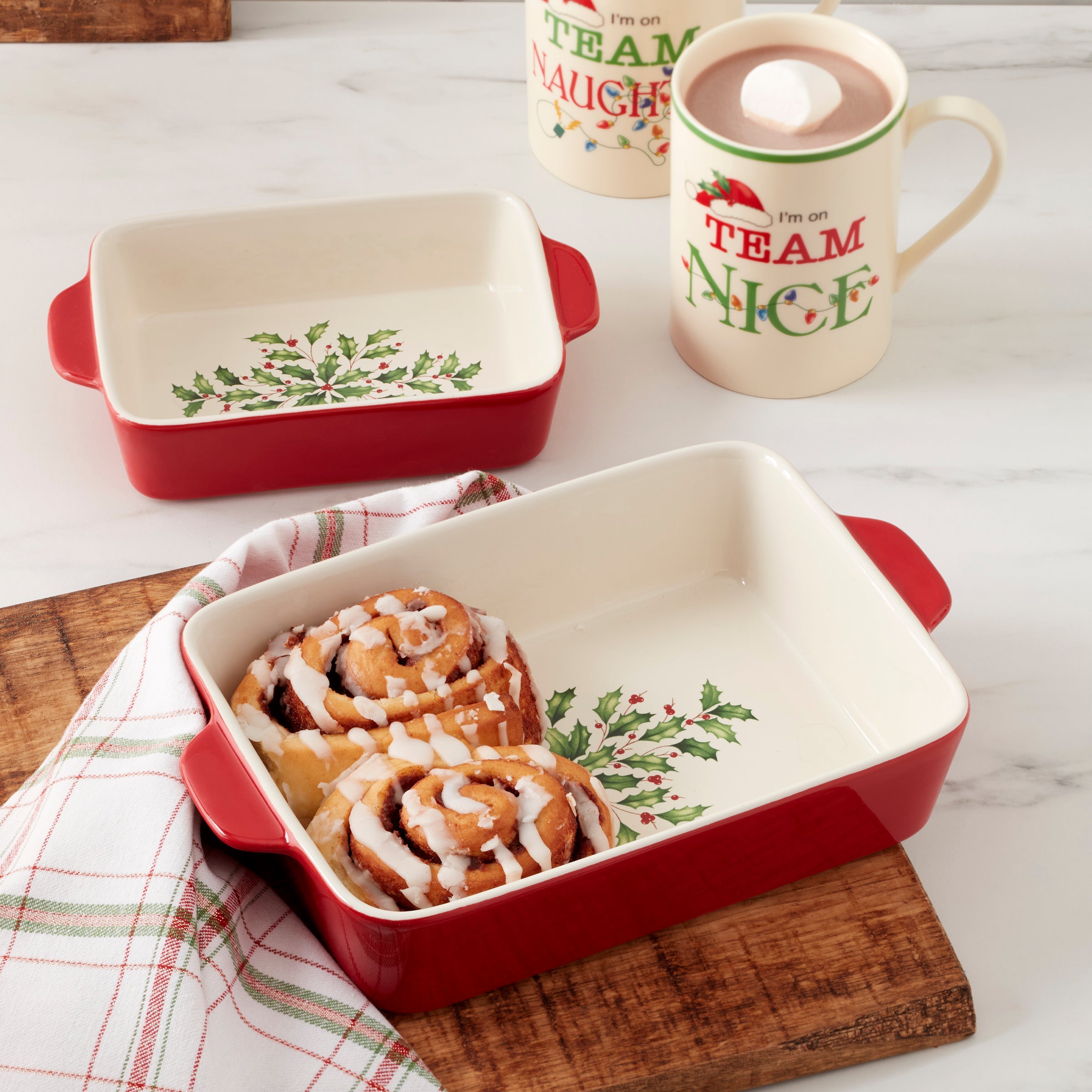 Holiday Rectangular Baking Dish - Small