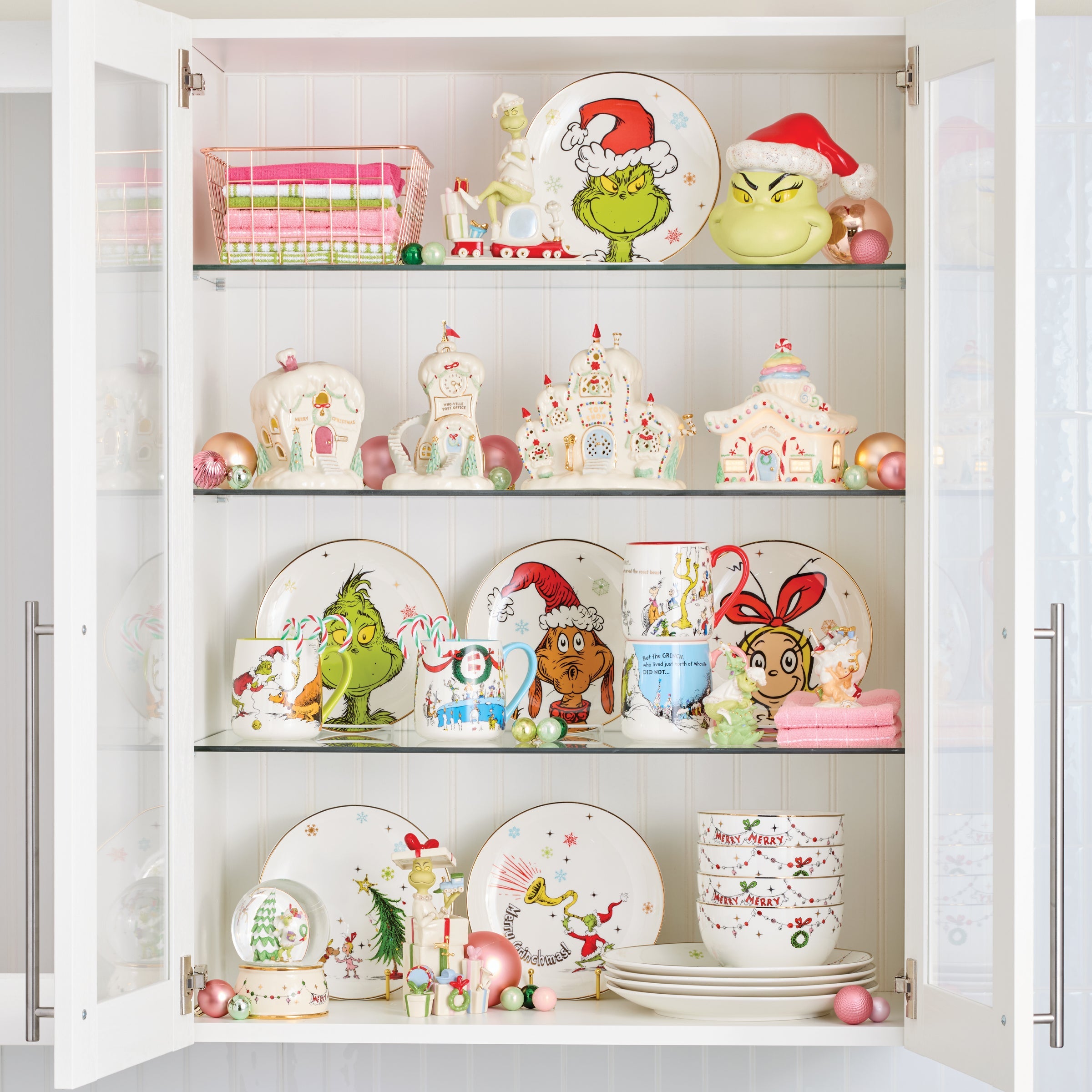 Grinch Gets The Gifts Figurine
