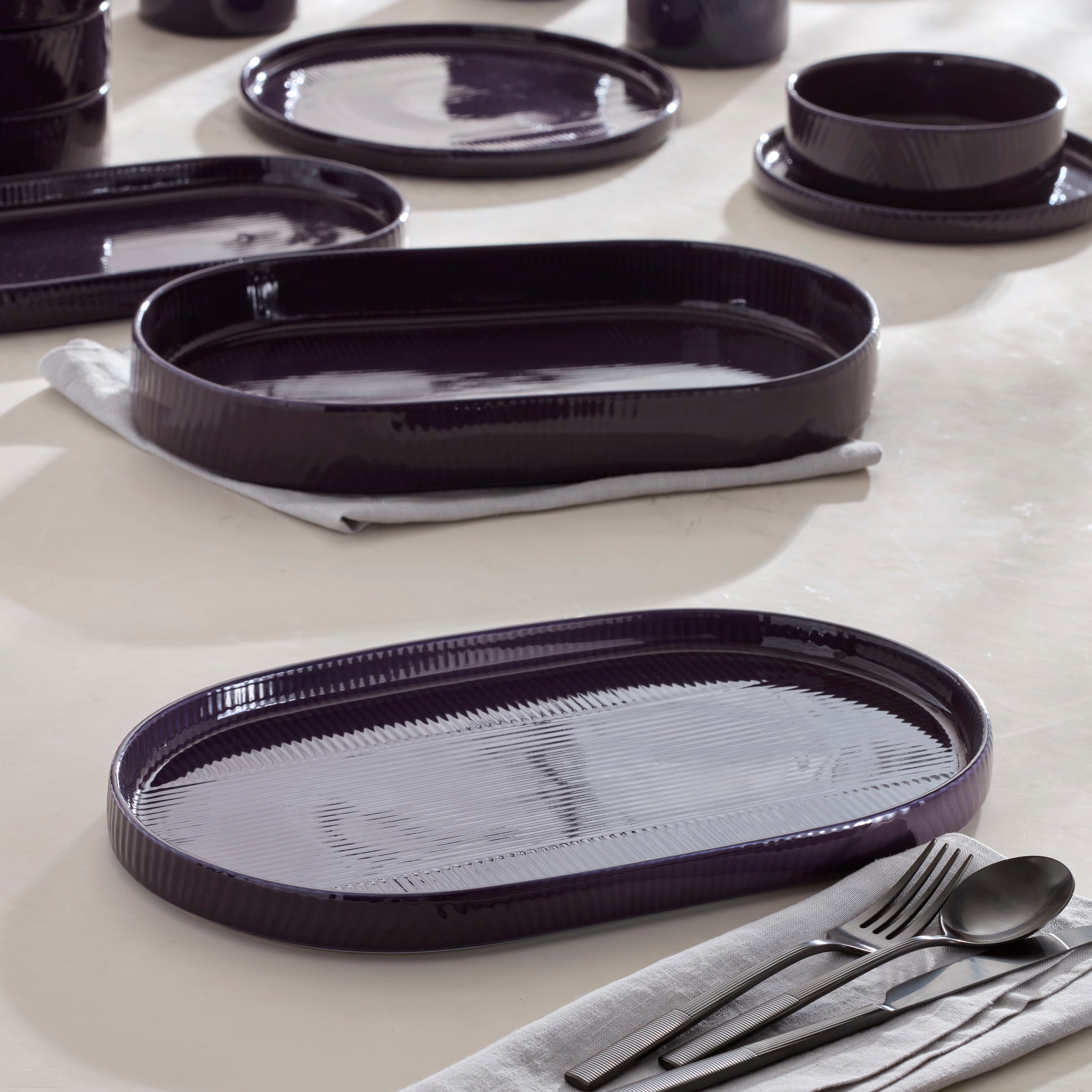 Modulus Nightshade 2-Piece Serving Set