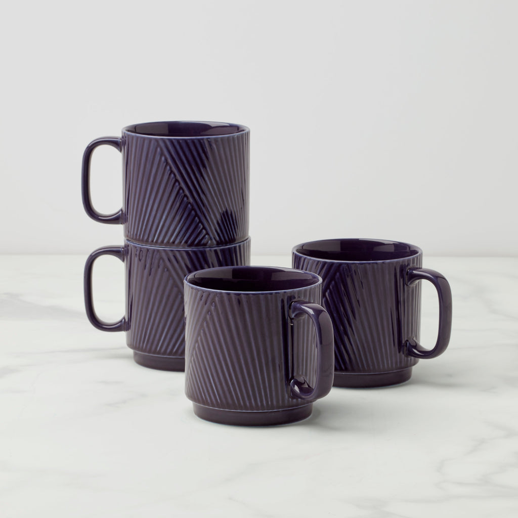 Modulus Nightshade Mugs - Set of 4