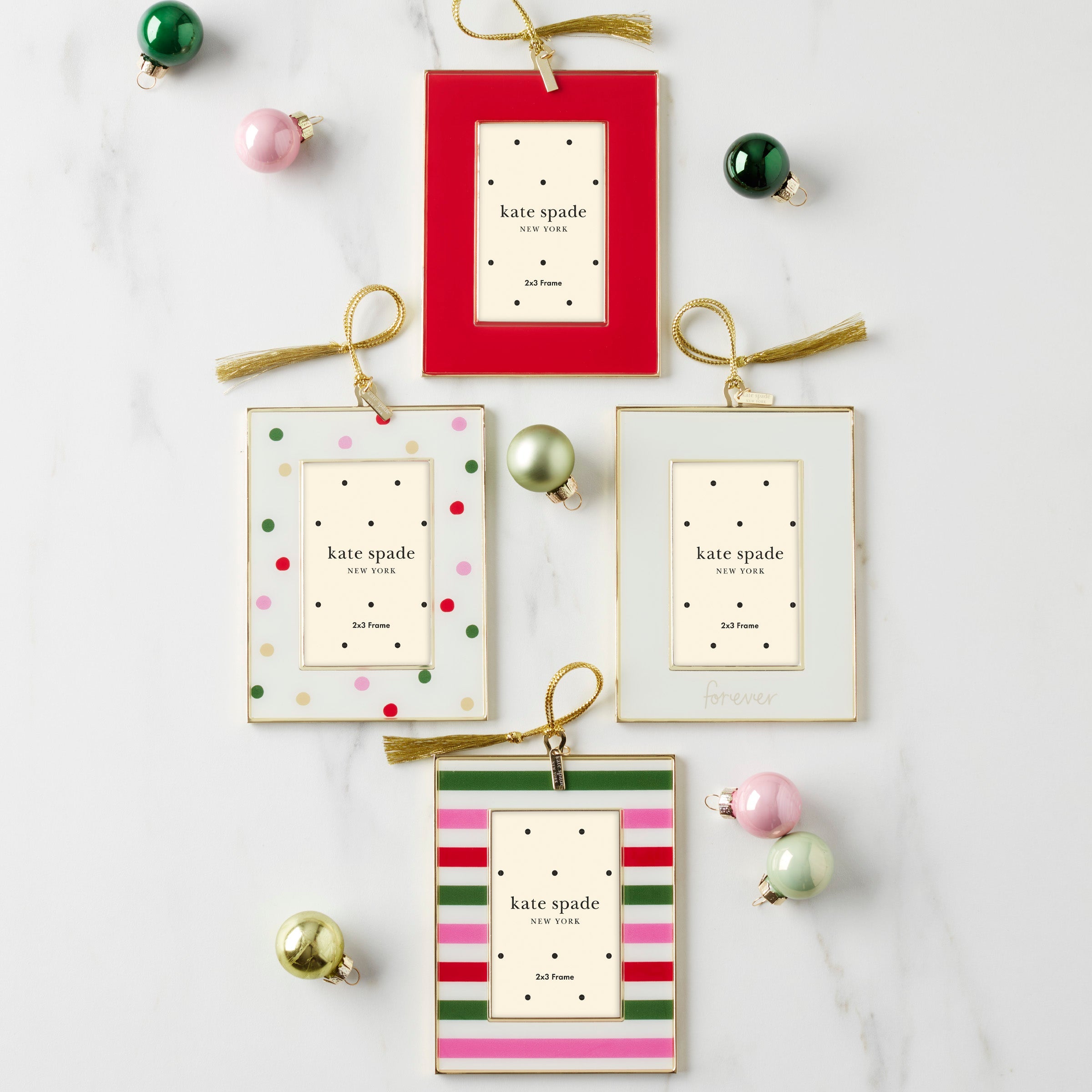 Be Jolly Mini Frame Ornament - Dot
