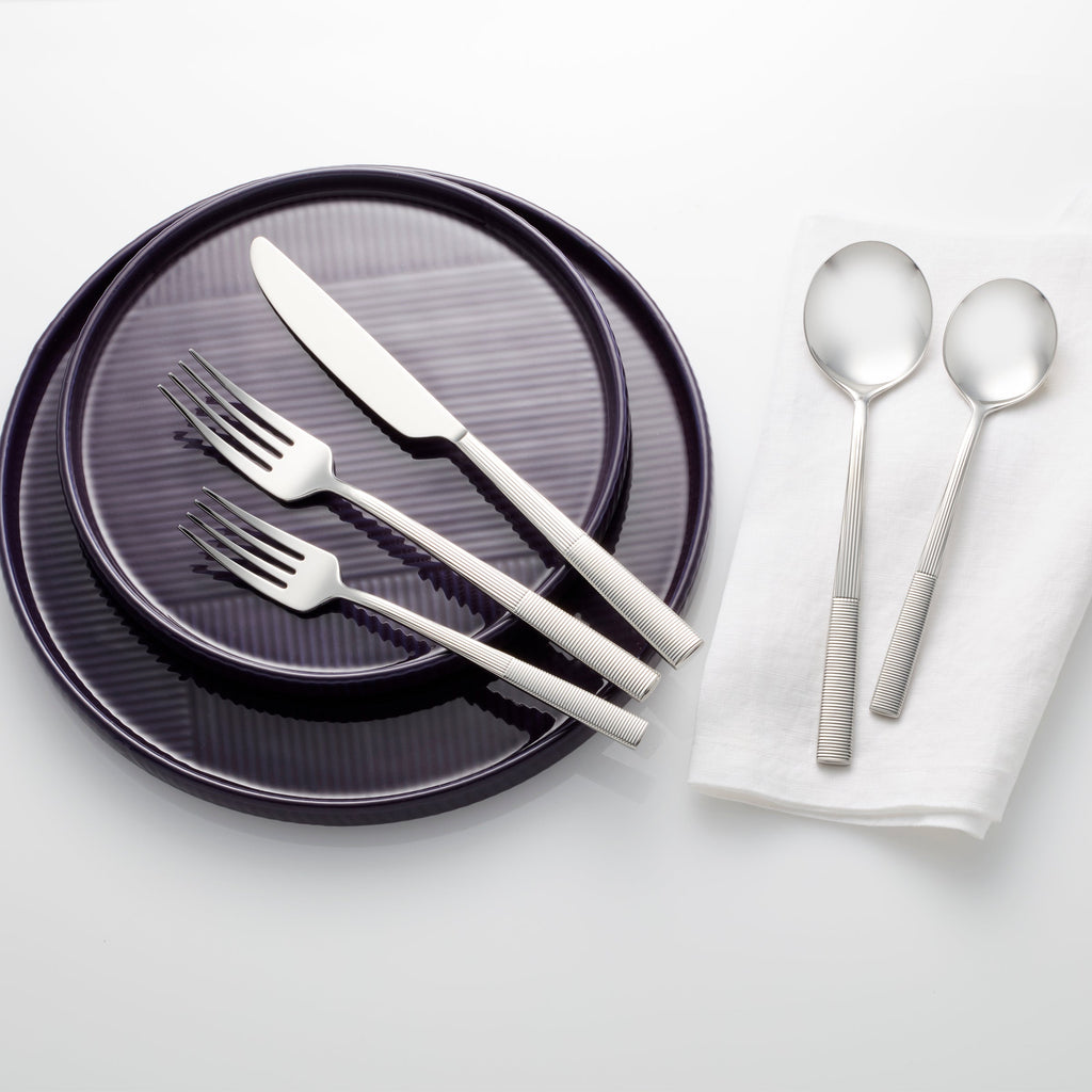 Modulus Mirror 20 Piece Flatware Set