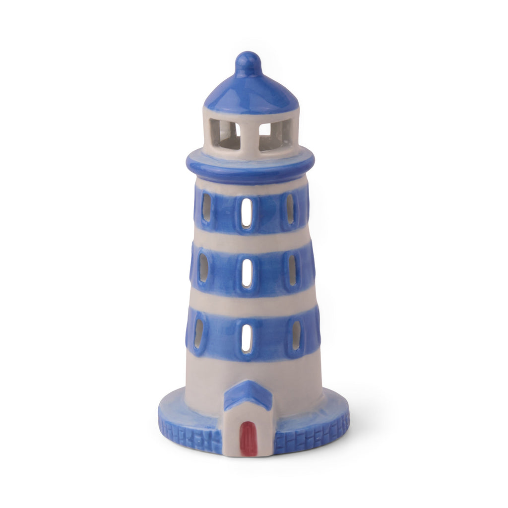 "Incense House with Tea Light + 20 Cones, Lighthouse"