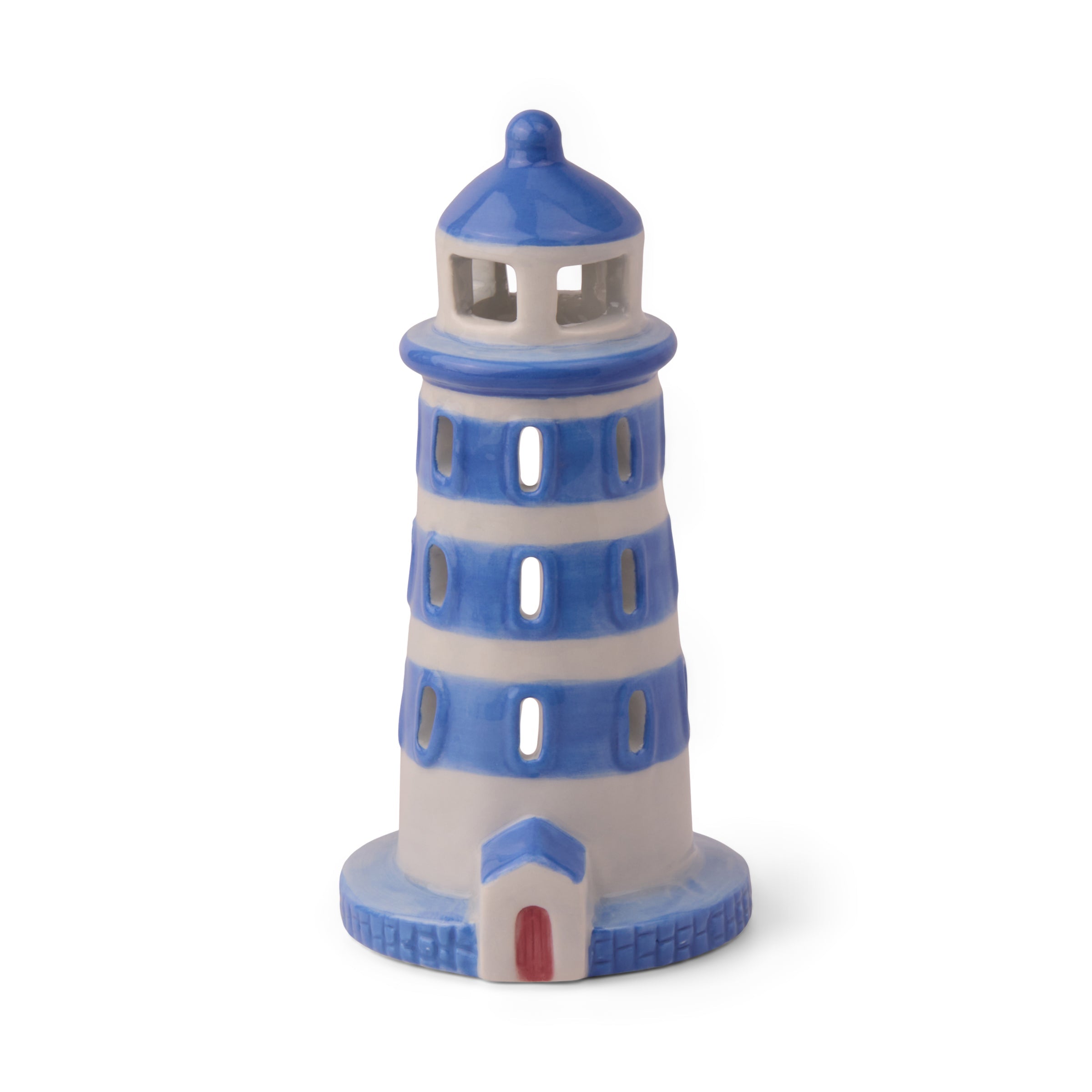 "Incense House with Tea Light + 20 Cones, Lighthouse"