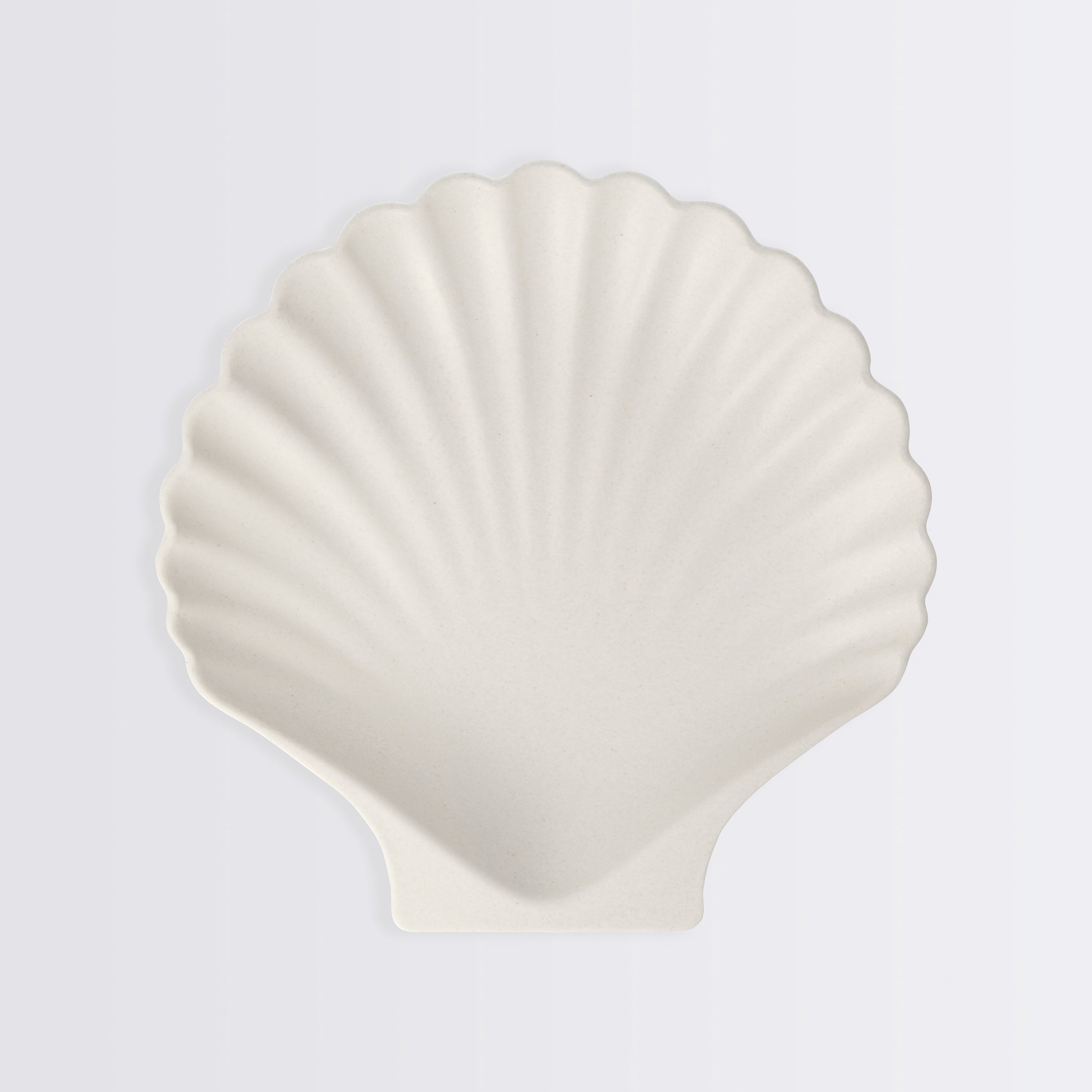 "Natural Reusable Bamboo Shell Plates, Set of 6"