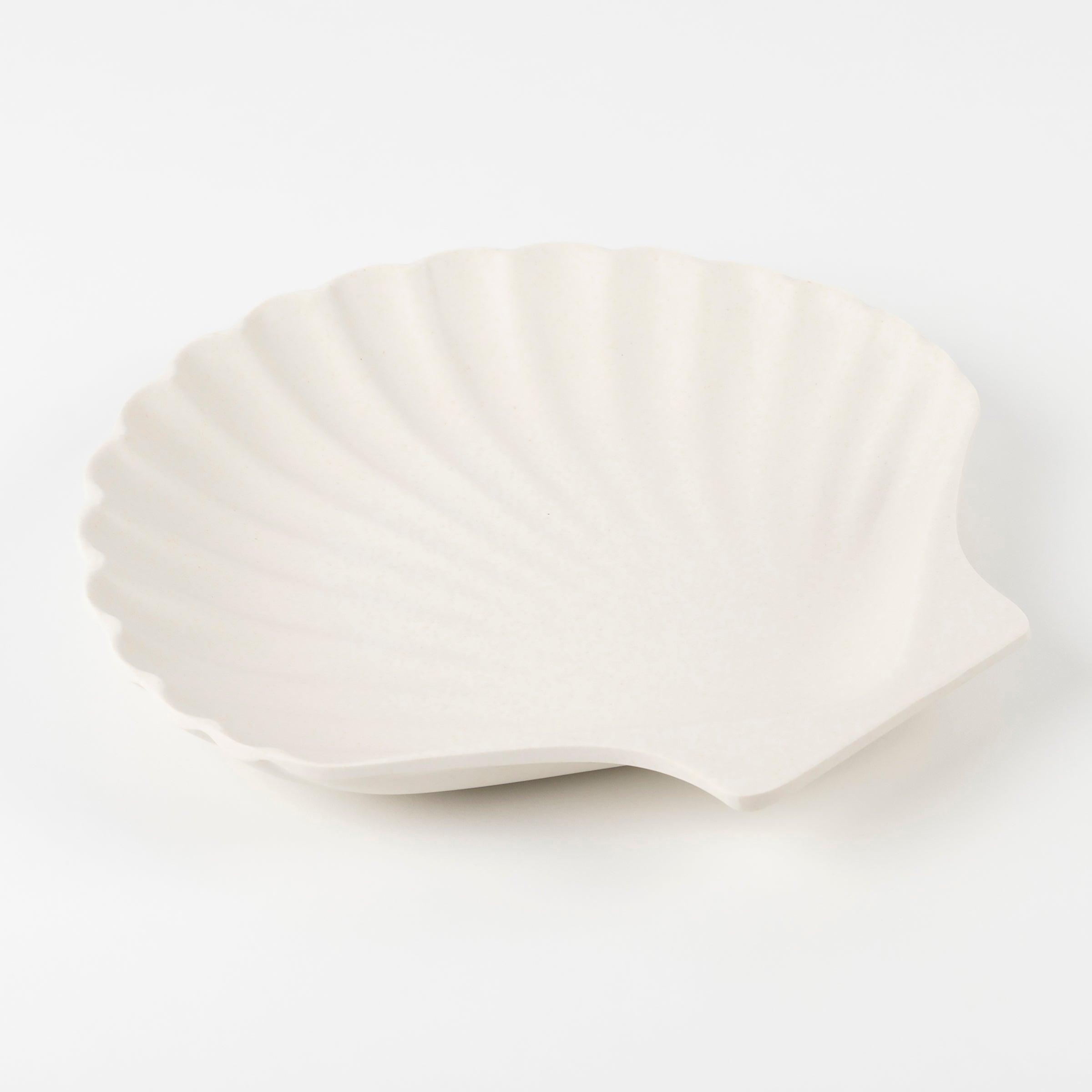 "Natural Reusable Bamboo Shell Plates, Set of 6"