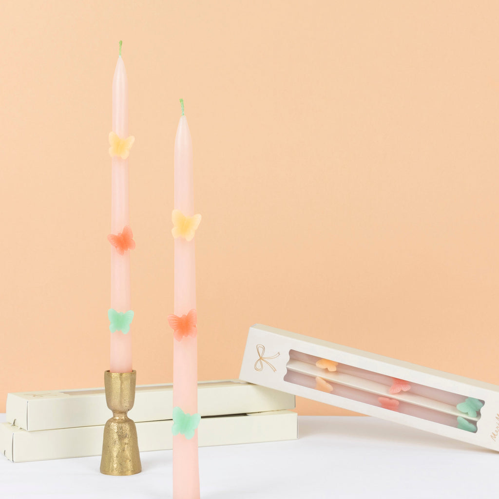Butterfly Taper Candles