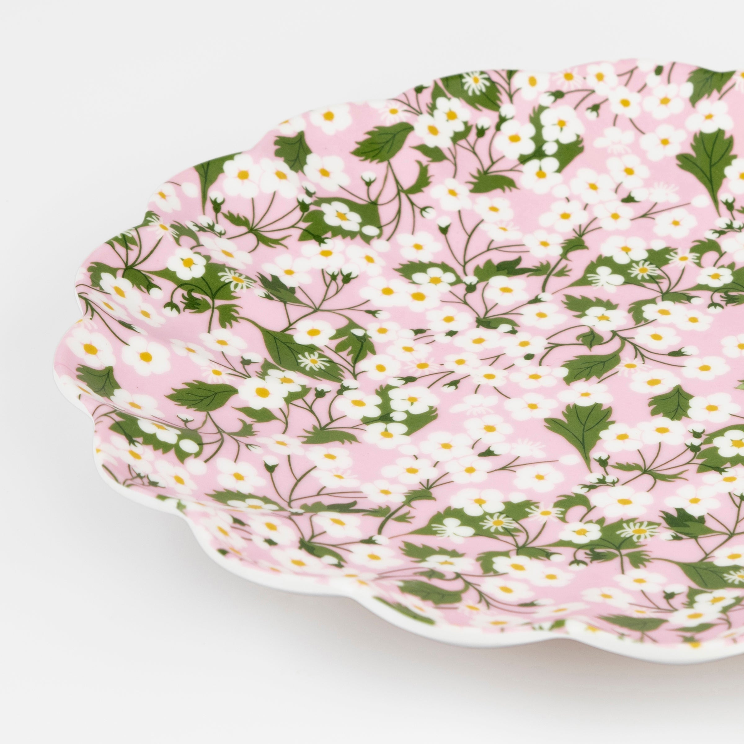 "Meri Meri x Liberty Mixed Large Melamine Plates, Set of 4"