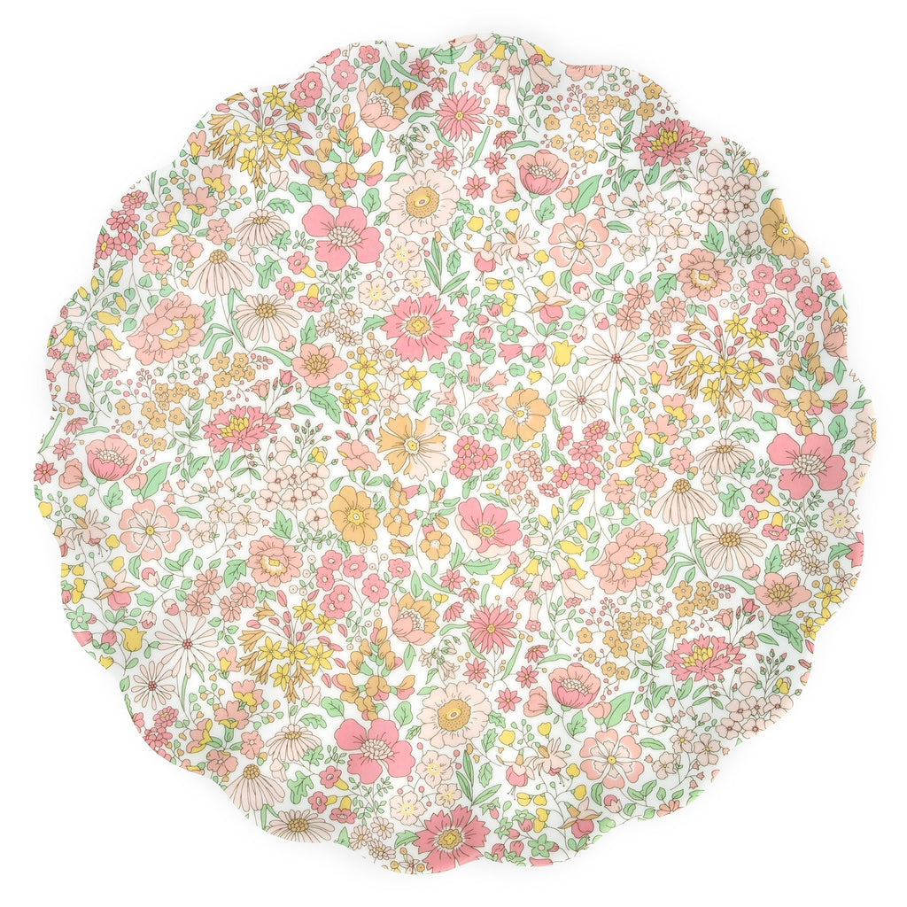 "Meri Meri x Liberty Mixed Large Melamine Plates, Set of 4"