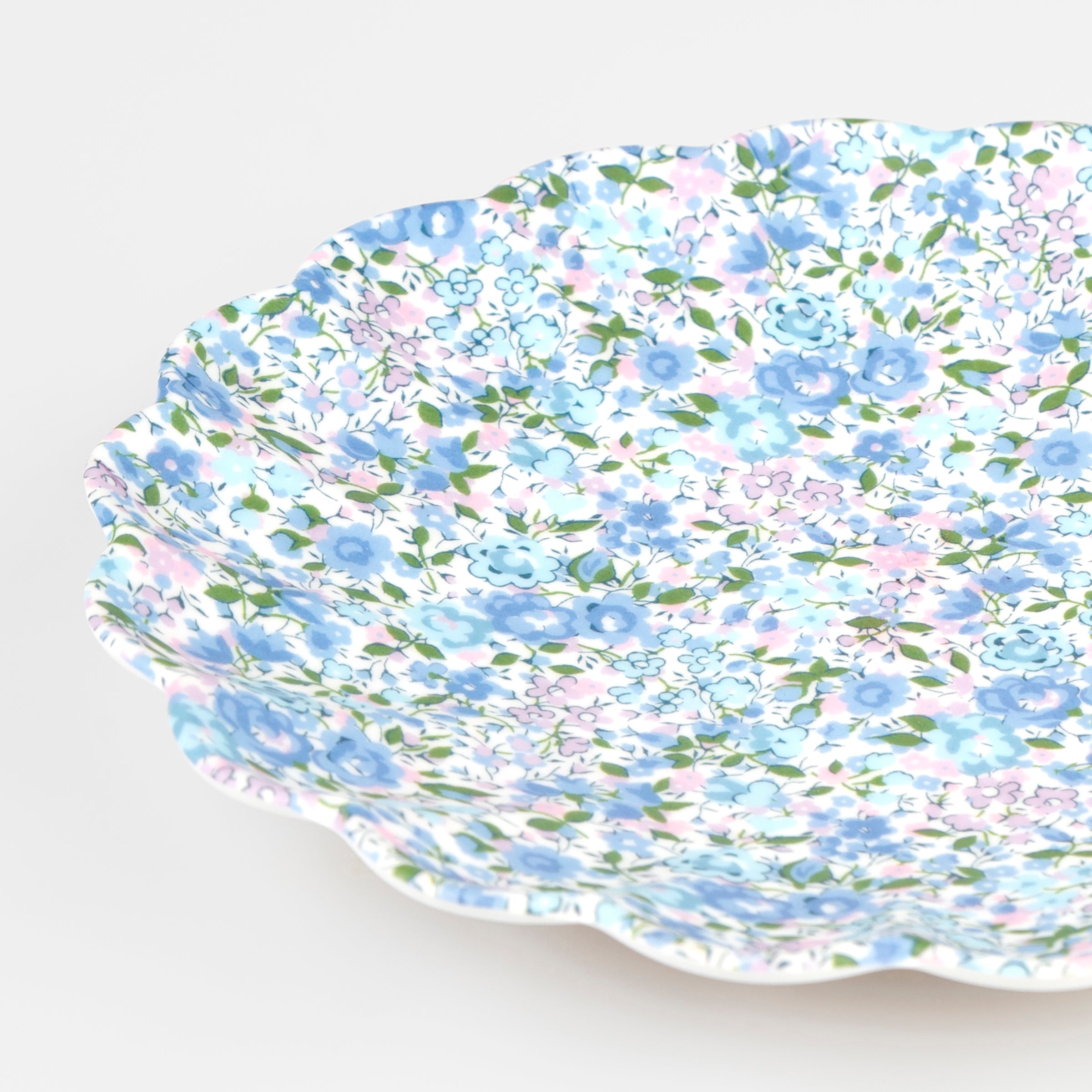 "Meri Meri x Liberty Mixed Small Melamine Plates, Set of 4"