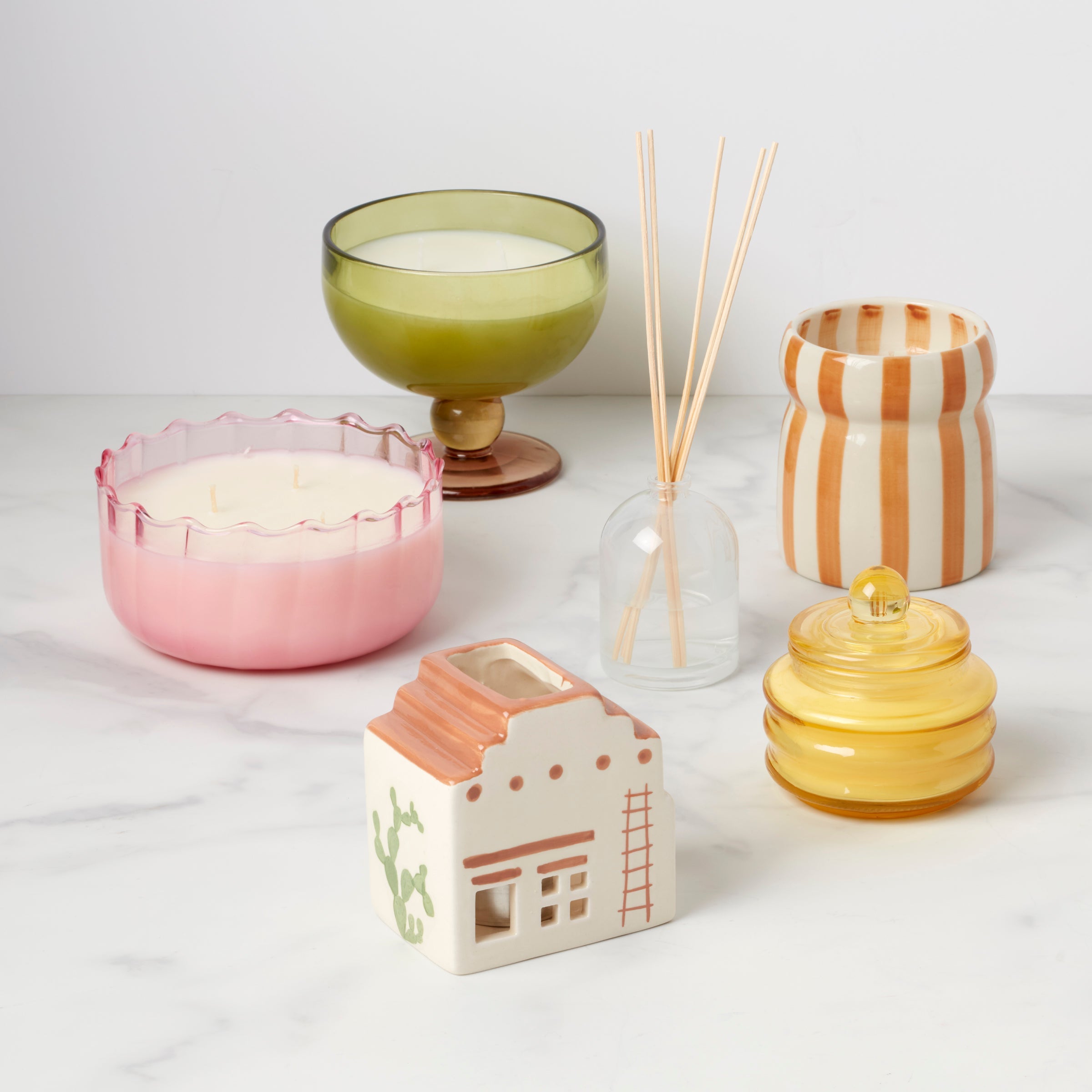 "Beam 3-oz Soy Wax Candle, Meyer Lemon"