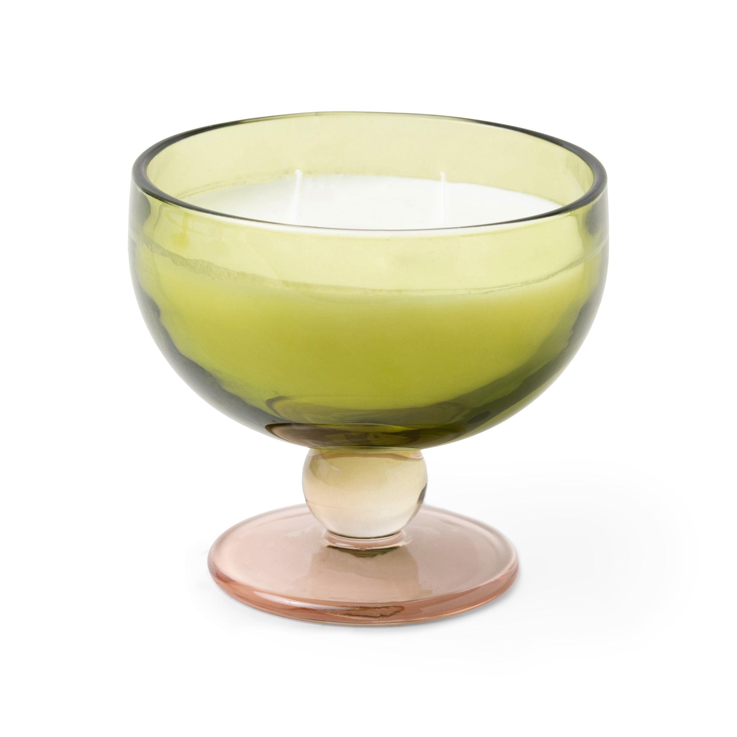 "Aura 6-oz Soy Wax Candle, Misted Lime"