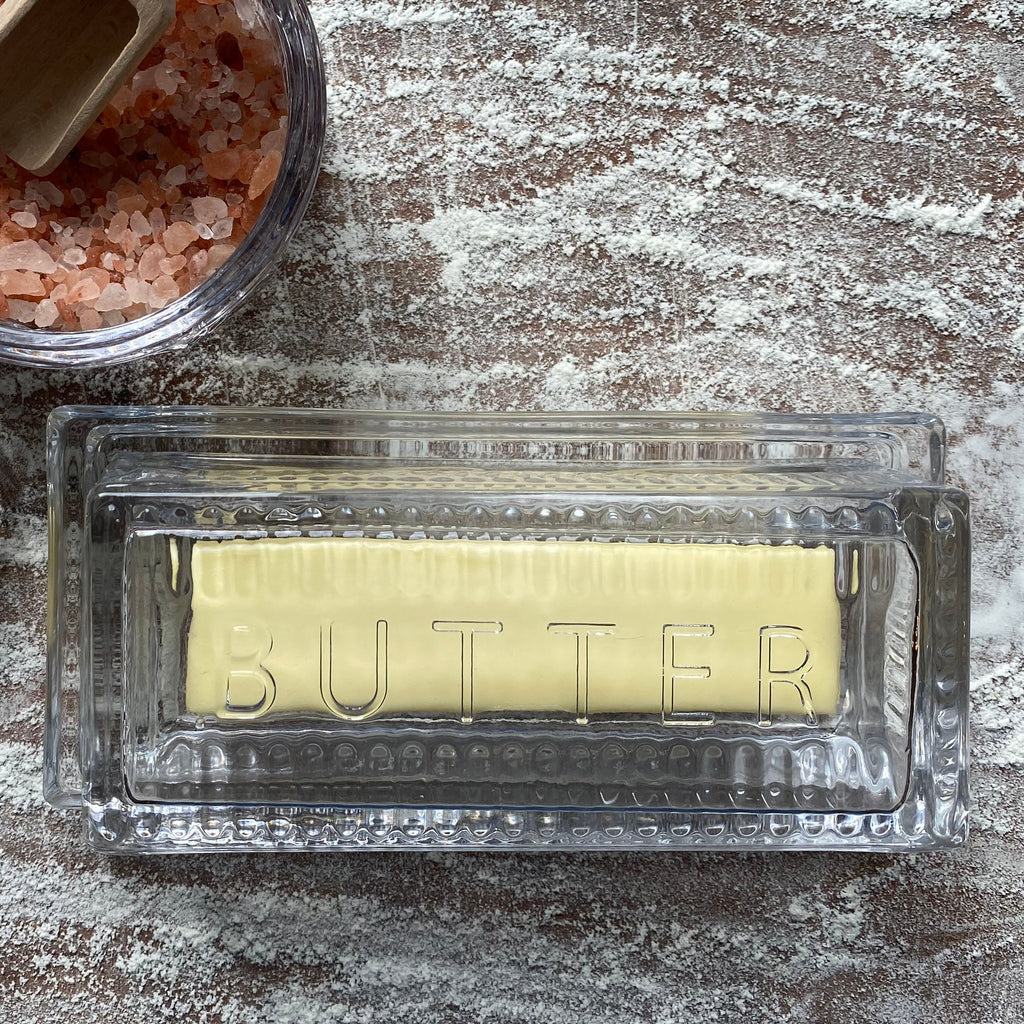 Glass Butter Dish